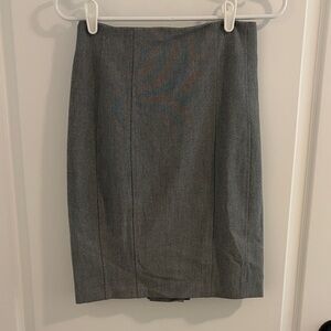 Express Charcoal Pencil Skirt